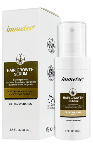 UUSI Immetee Hair Growth Serum. Tilaa 3 kpl saat tarjoushintaan 99€.