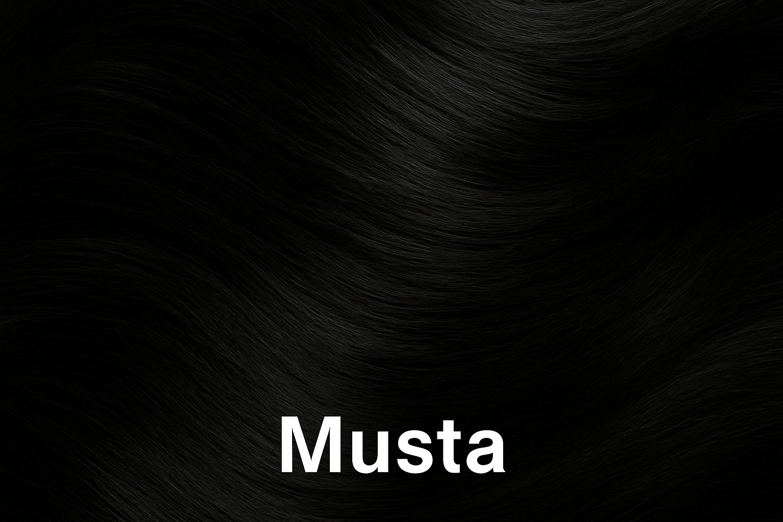 Musta hiusväri neliö