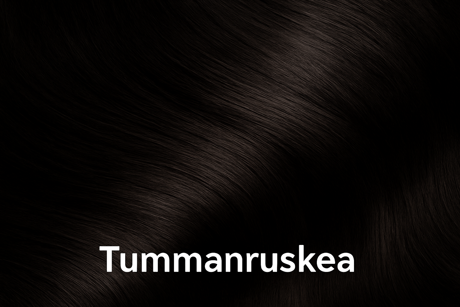Tummanruskea hiusväri neliö